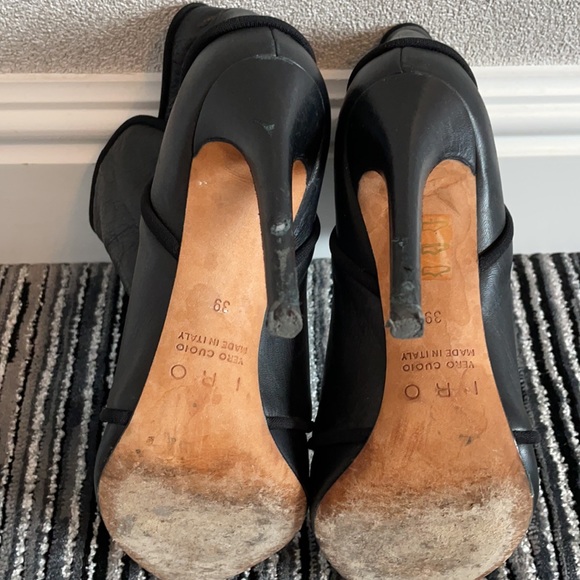 Black IRO boots SZ 39 - Picture 5 of 6